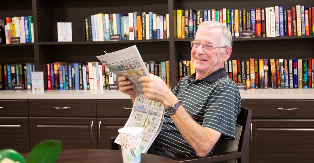 StoryPoint Union resident reading