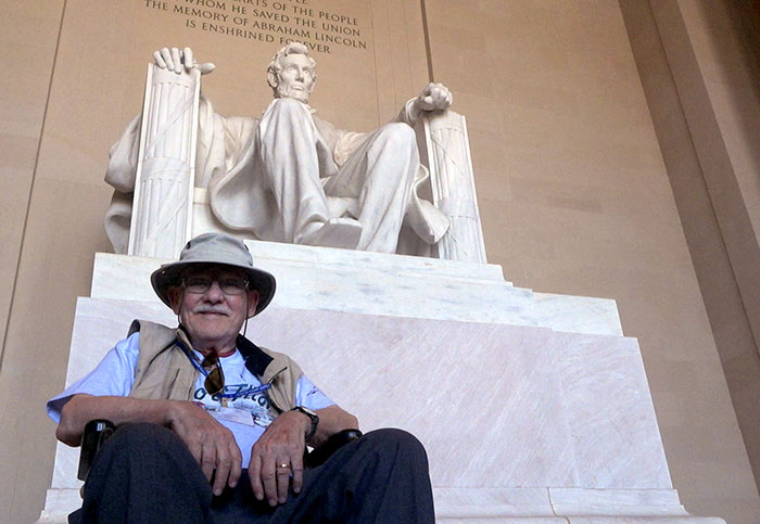 StoryPoint resident Richard on Honor Flight