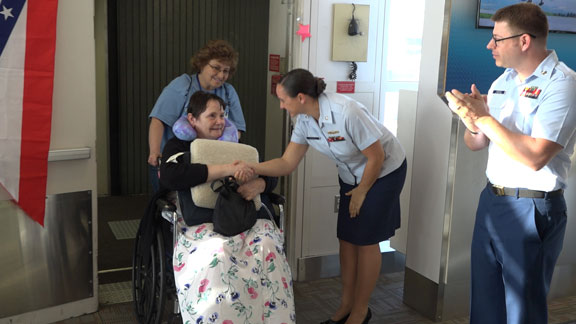 StoryPoint resident Vicki returning from Honor Flight