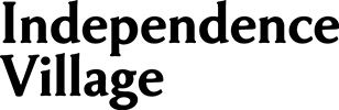 black independence village logo