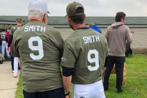 Veterans With Baseball Team