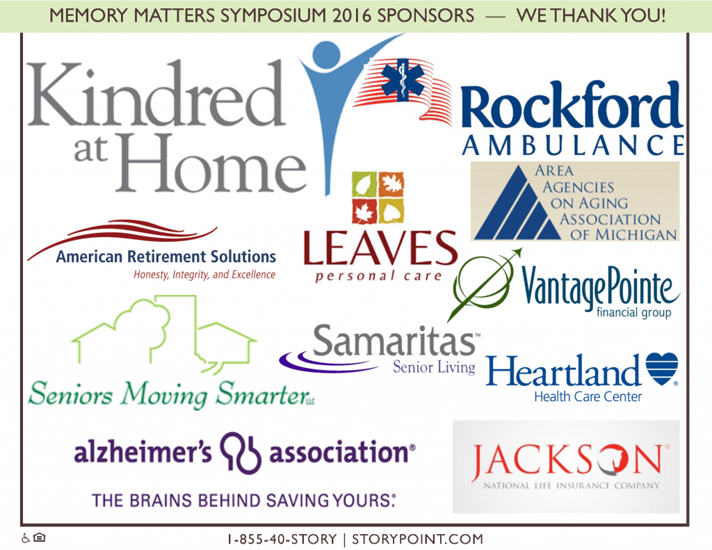 Memory Matters Symposium  Rockford sponsors