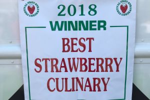 Strawberry Festival Sign