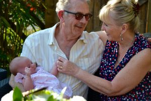 grandparents with grandchild