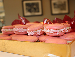 peppermint macaroons