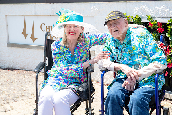 StoryPoint Couple at the Churchill Downs Racetrack