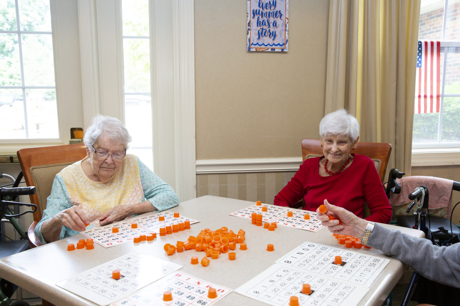 types of activities in nursing homes