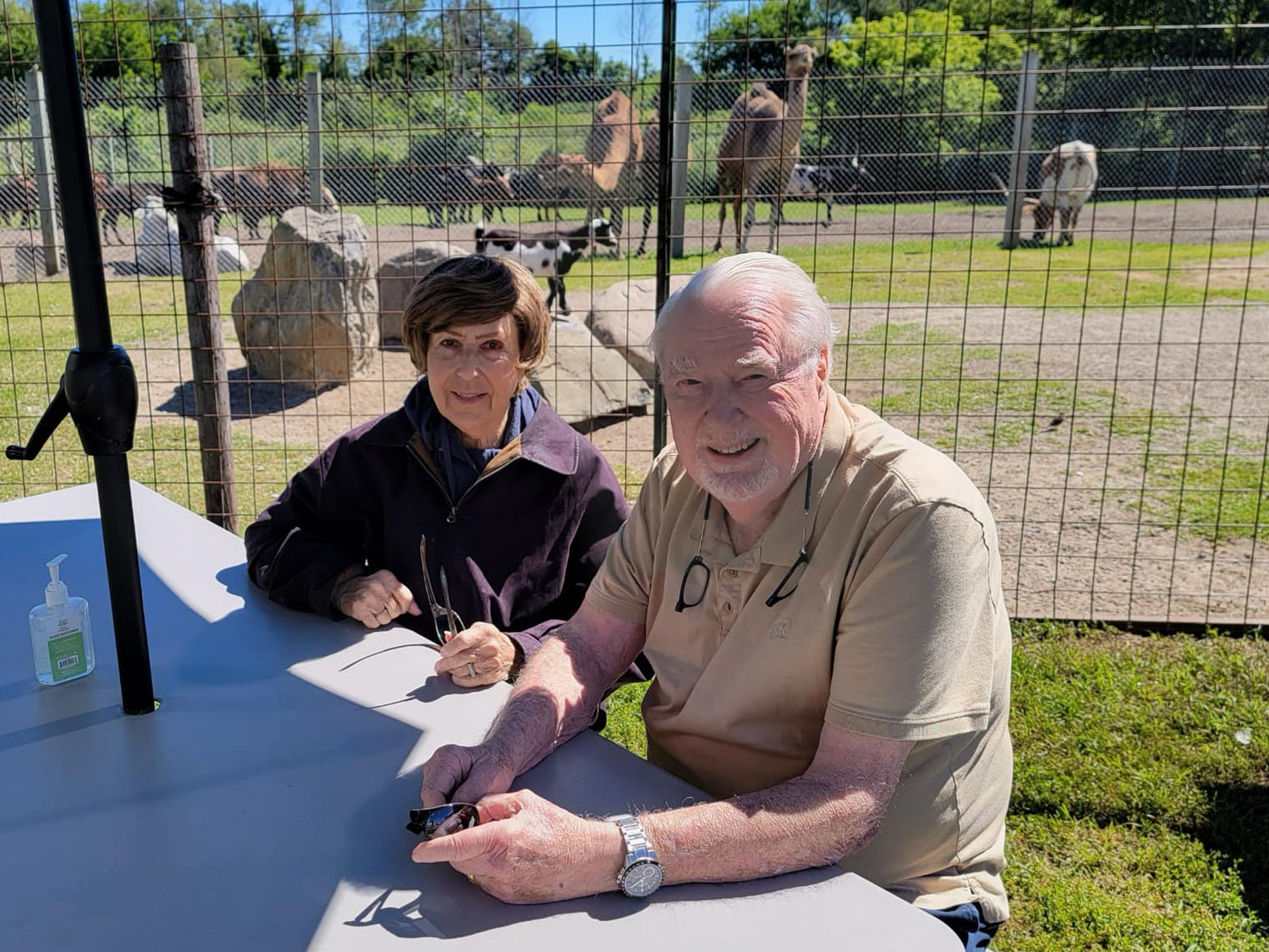 StoryPoint residents at Dutch Creek Animal Farm 