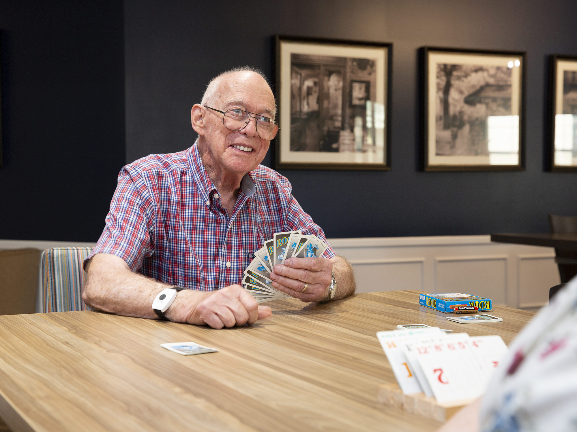 StoryPoint Group residents playing cards