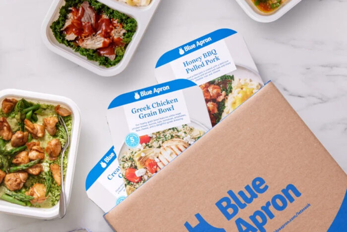 blue apron product photo