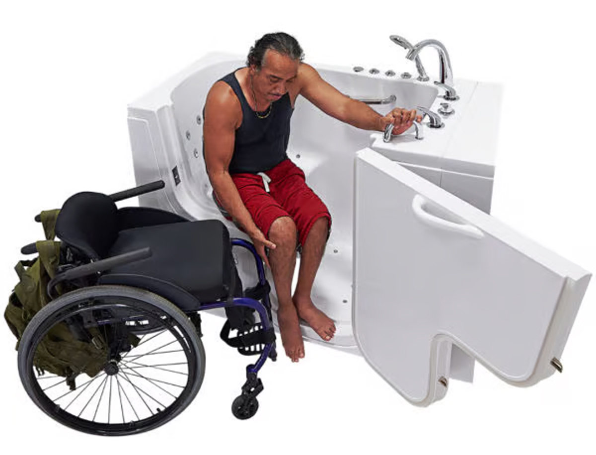 best wheelchair accessible bathtub