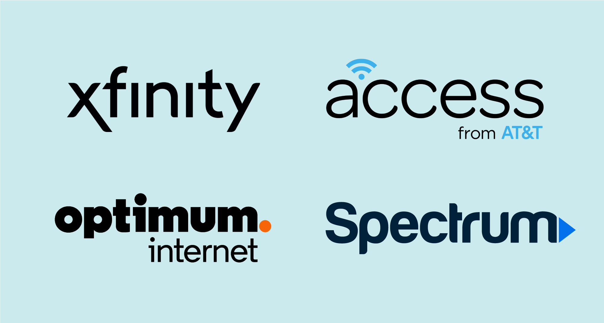 logos of the best internet provides for seniors 