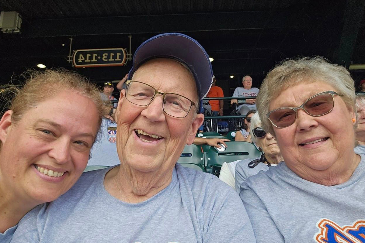 StoryPoint residents at a MLB game