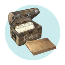 Personalize Recipe box