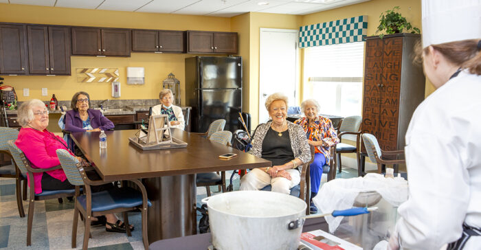 StoryPoint Group residents in a class