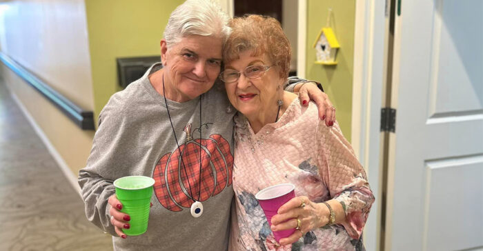 Danbury Brunswick residents posing for a photograph.