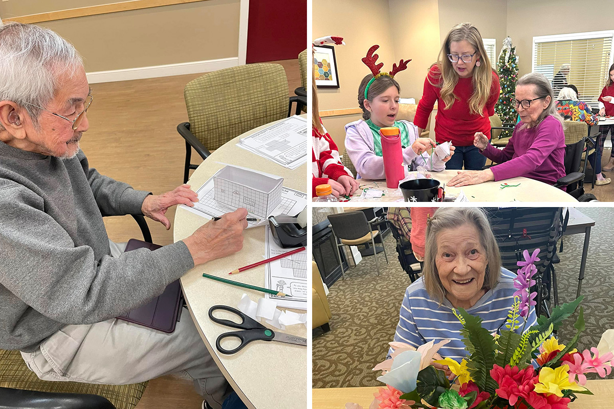 collage of danbury columbus senior living residents