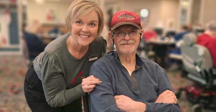 StoryPoint Cordova resident and his daughter