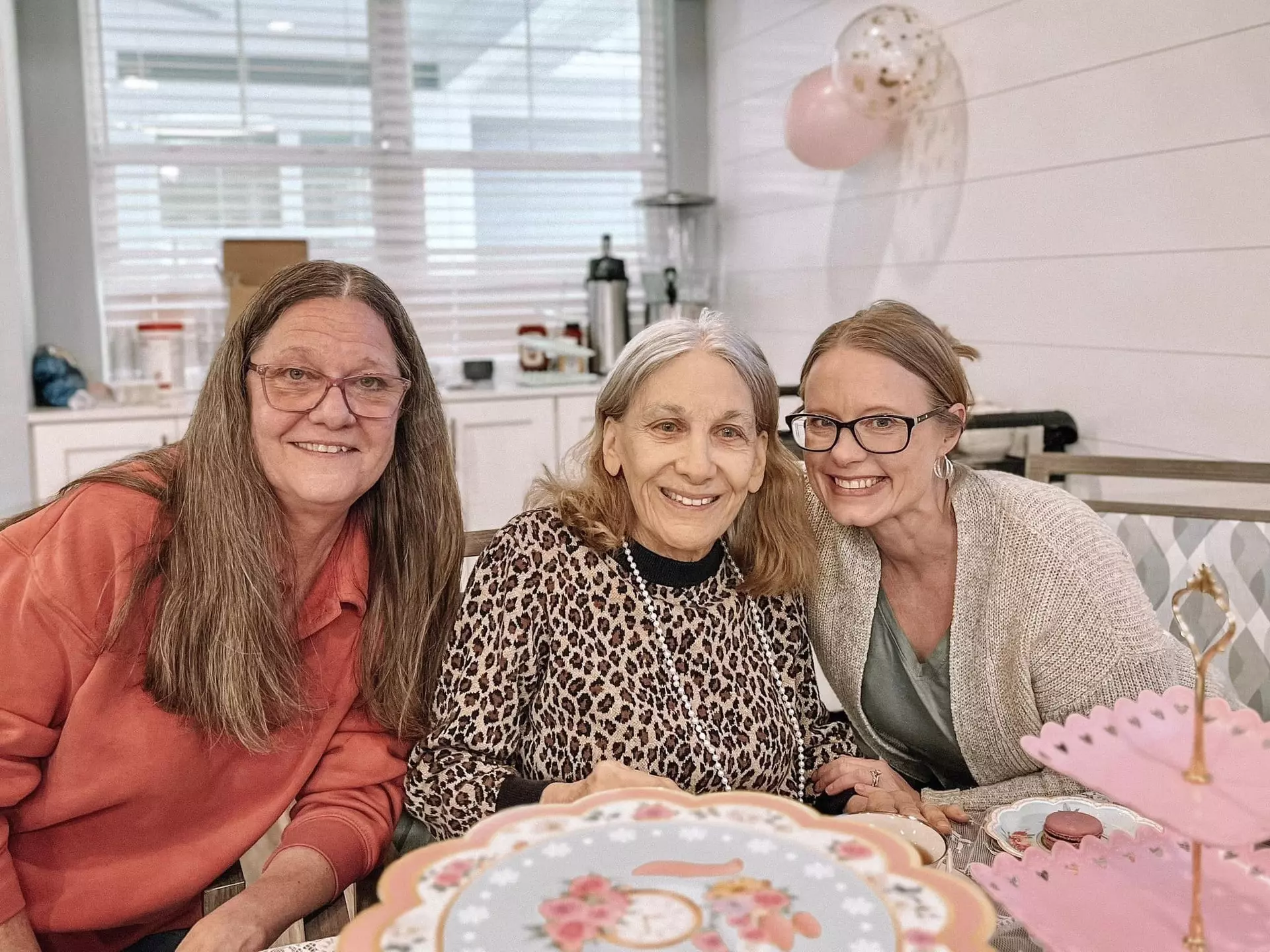 A toryPoint group resident and her family.