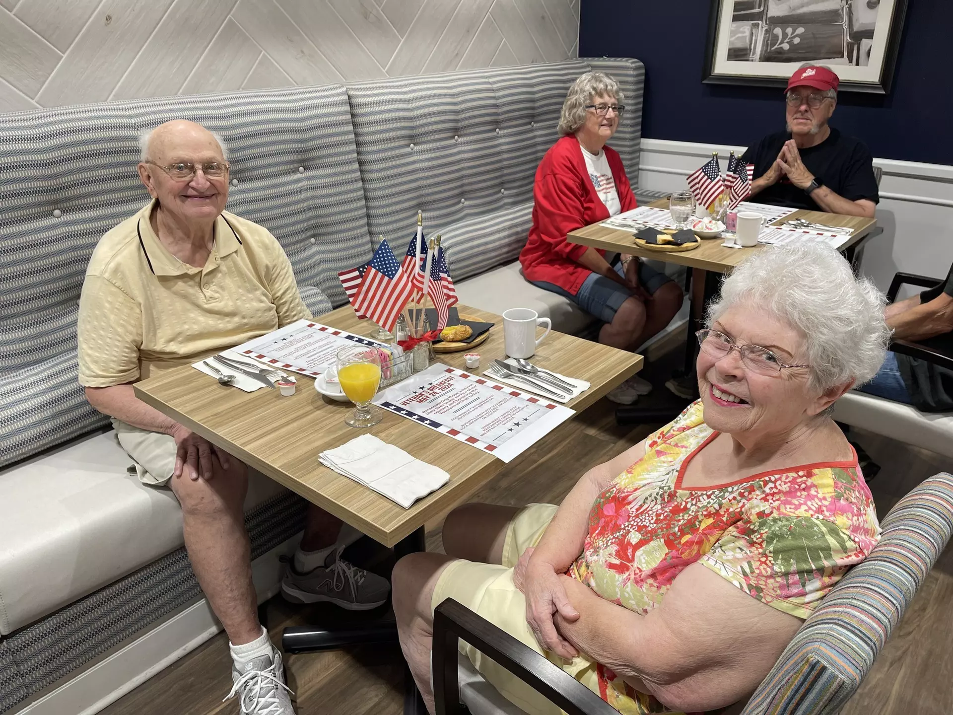 StoryPoint Medina residents are enjoying a holiday meal on the Fourth of July.